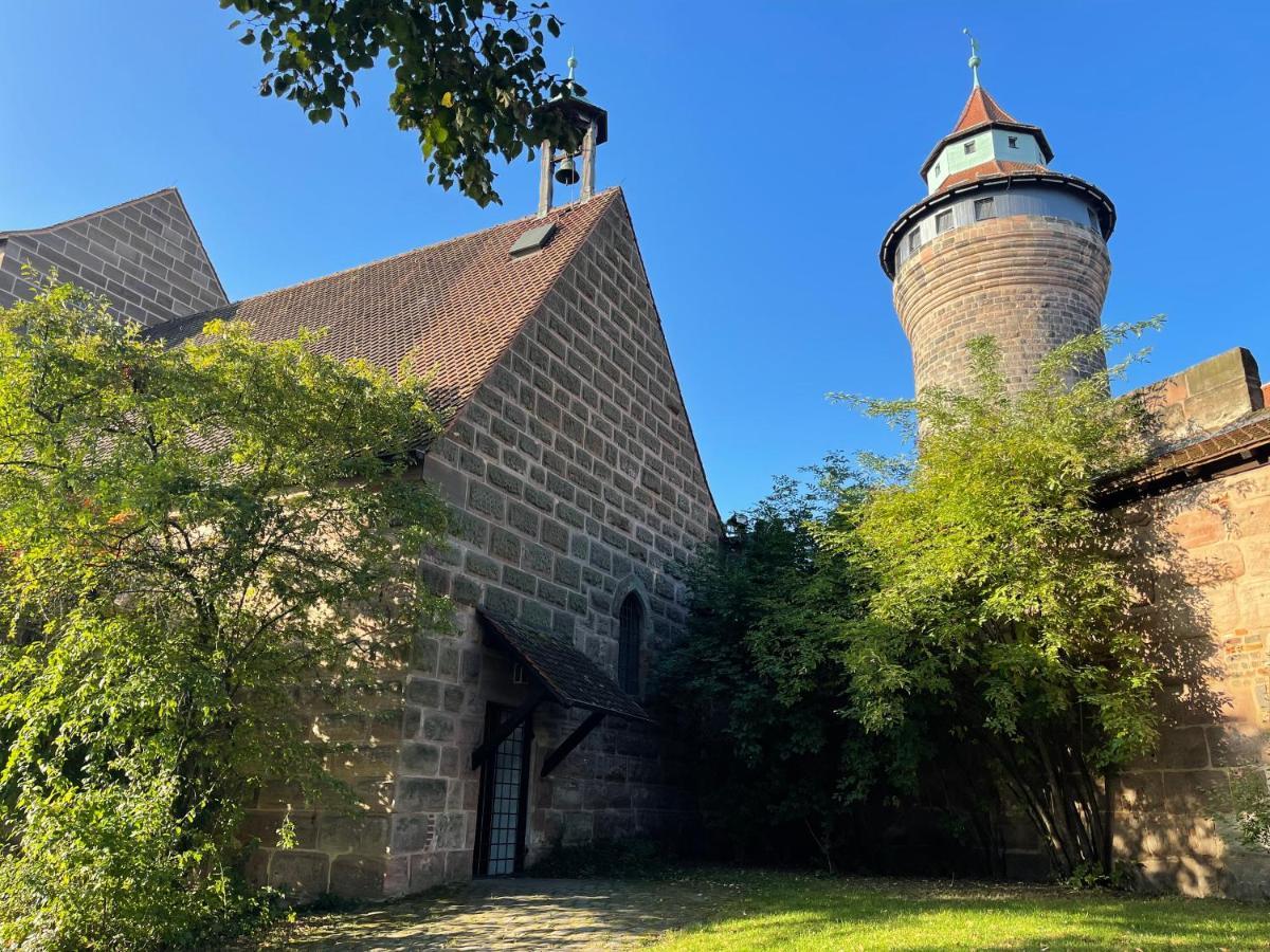 Messeapartment An Der Altstadtmauer Norimberga Esterno foto