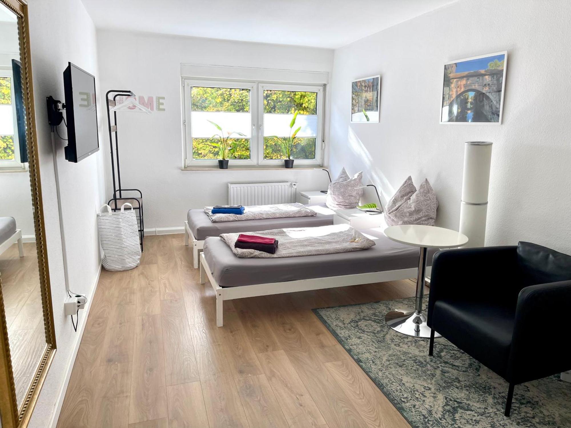 Messeapartment An Der Altstadtmauer Norimberga Esterno foto