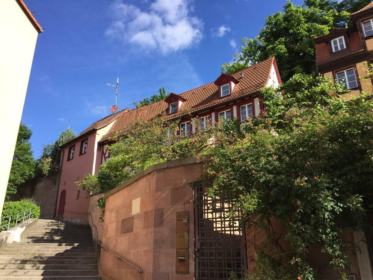 Messeapartment An Der Altstadtmauer Norimberga Esterno foto