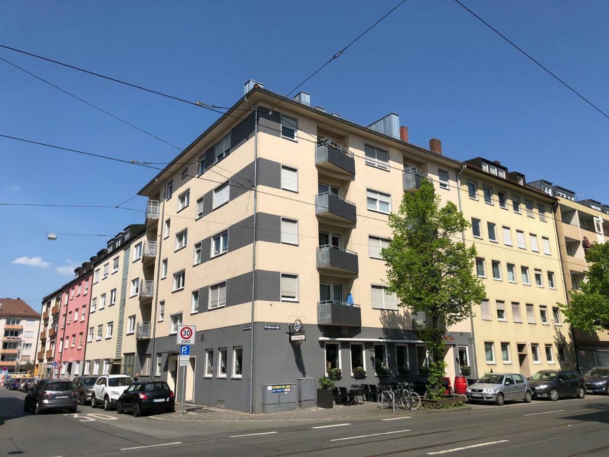 Messeapartment An Der Altstadtmauer Norimberga Esterno foto