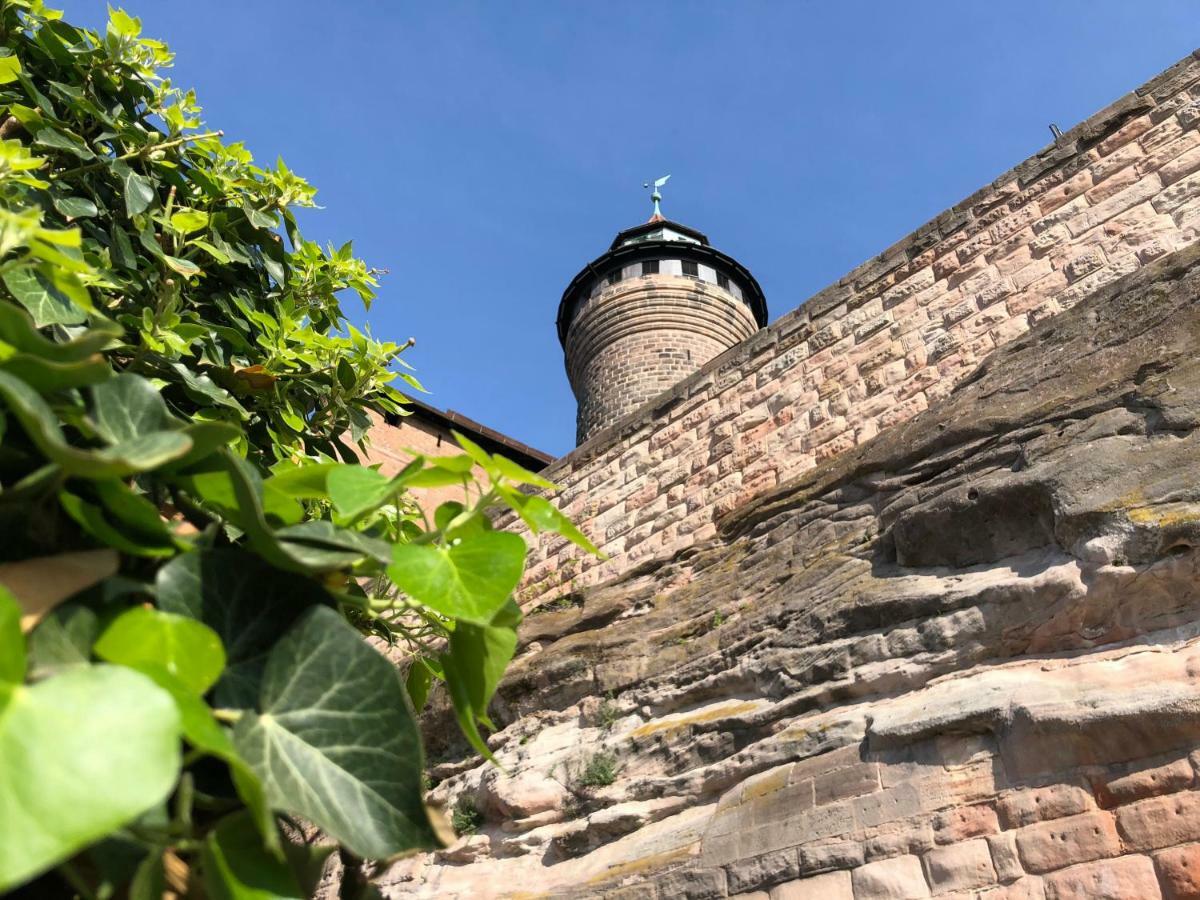 Messeapartment An Der Altstadtmauer Norimberga Esterno foto